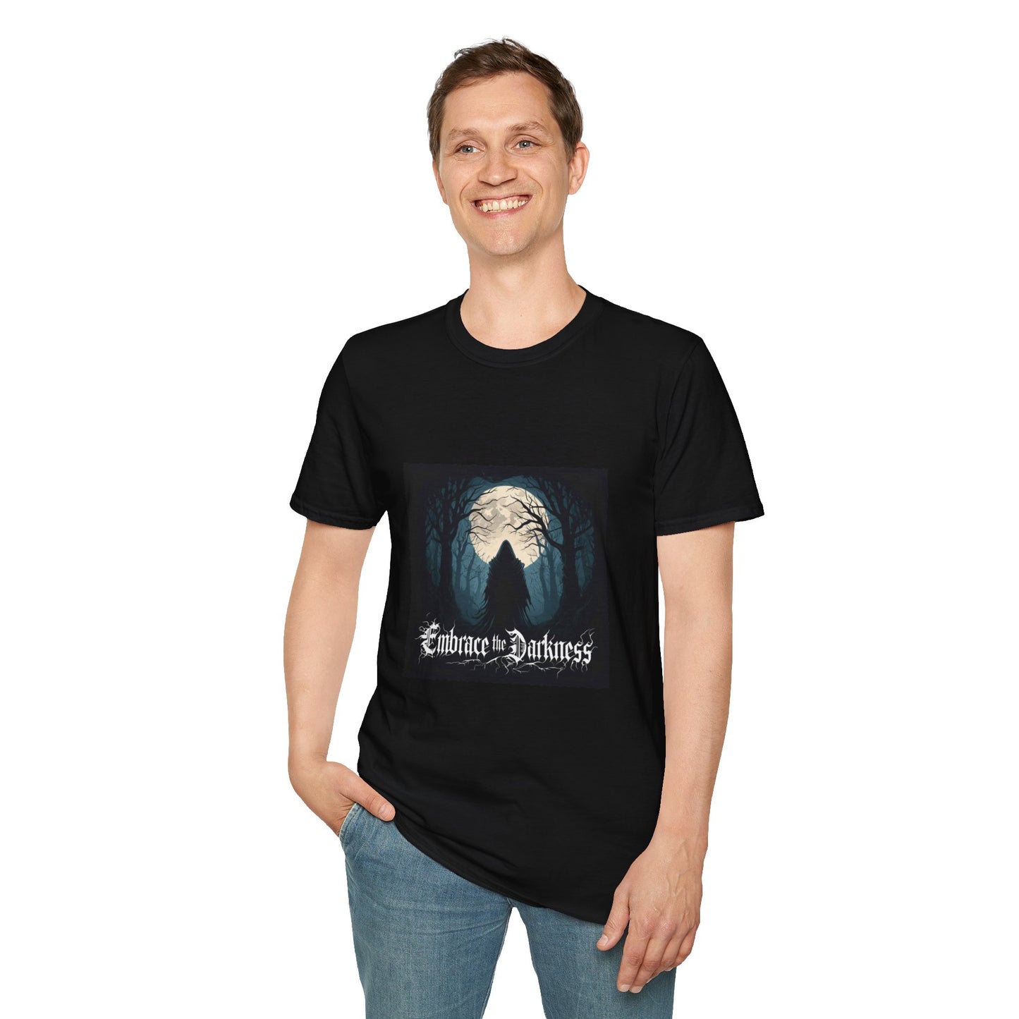 Embrace the Darkness T-Shirt, Creepy Apparel, Halloween Clothing, Dark T-Shirt, Spooky Shirt