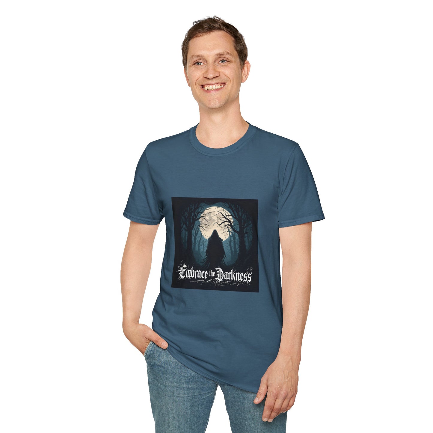 Embrace the Darkness T-Shirt, Creepy Apparel, Halloween Clothing, Dark T-Shirt, Spooky Shirt