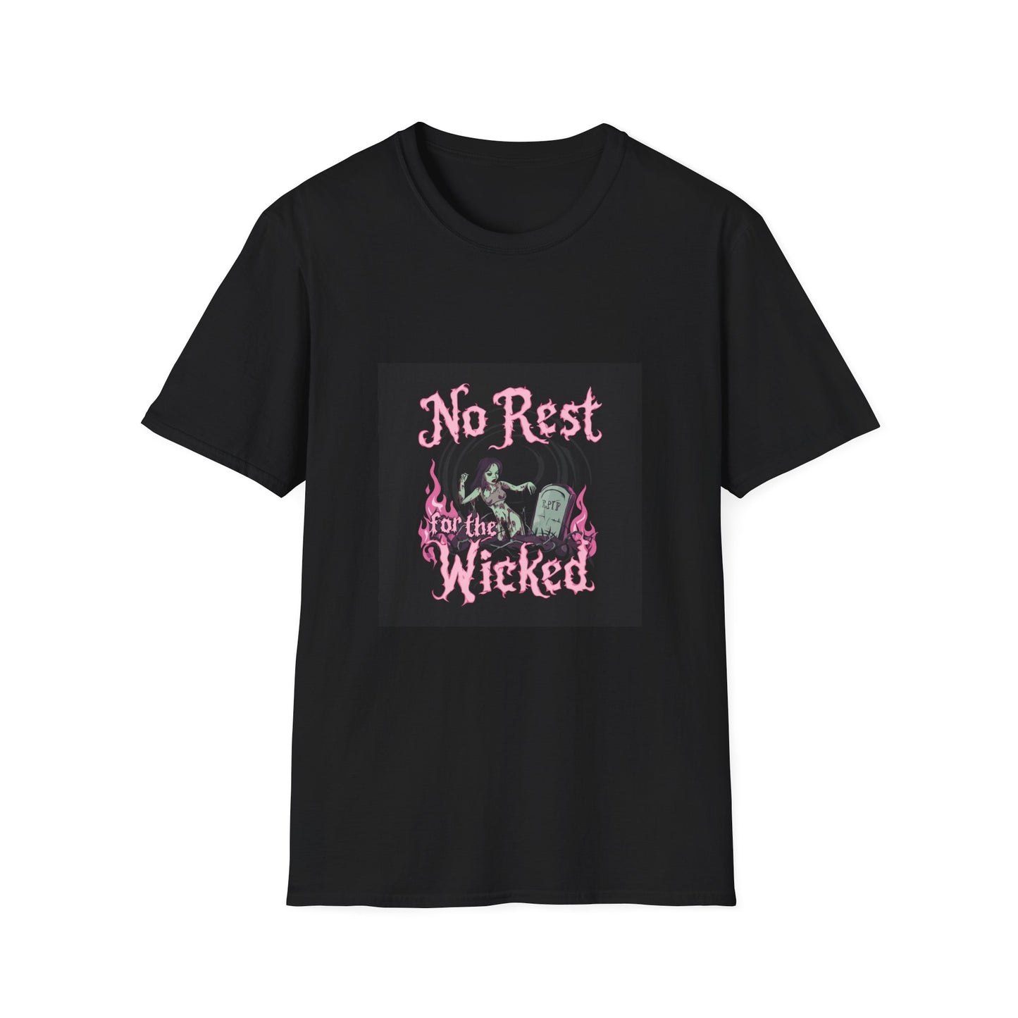 No Rest for the Wicked T-Shirt, Zombie Princess Clothing, Halloween Apparel, Spooky T-Shirt