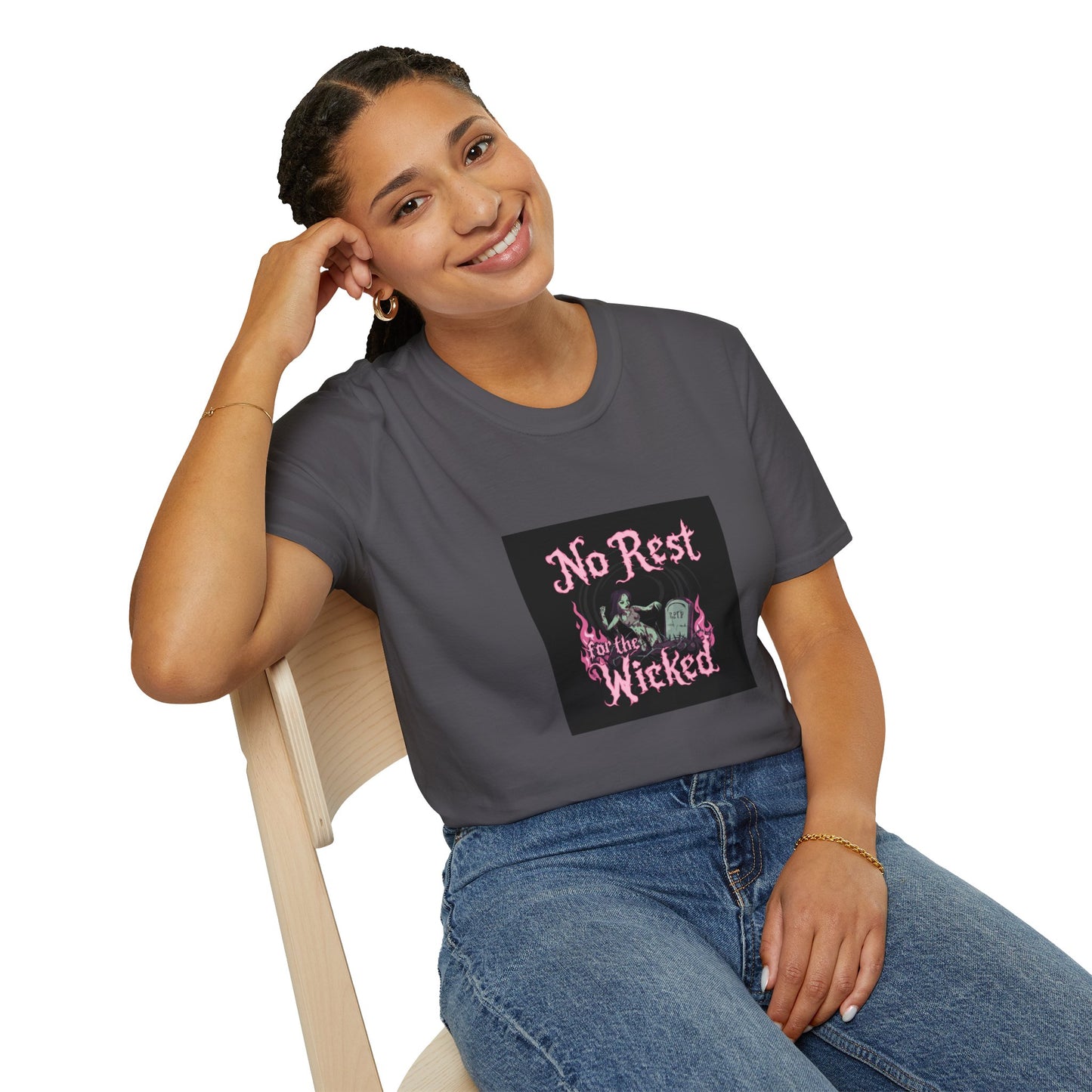 No Rest for the Wicked T-Shirt, Zombie Princess Clothing, Halloween Apparel, Spooky T-Shirt