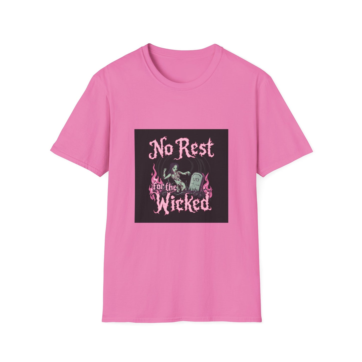 No Rest for the Wicked T-Shirt, Zombie Princess Clothing, Halloween Apparel, Spooky T-Shirt