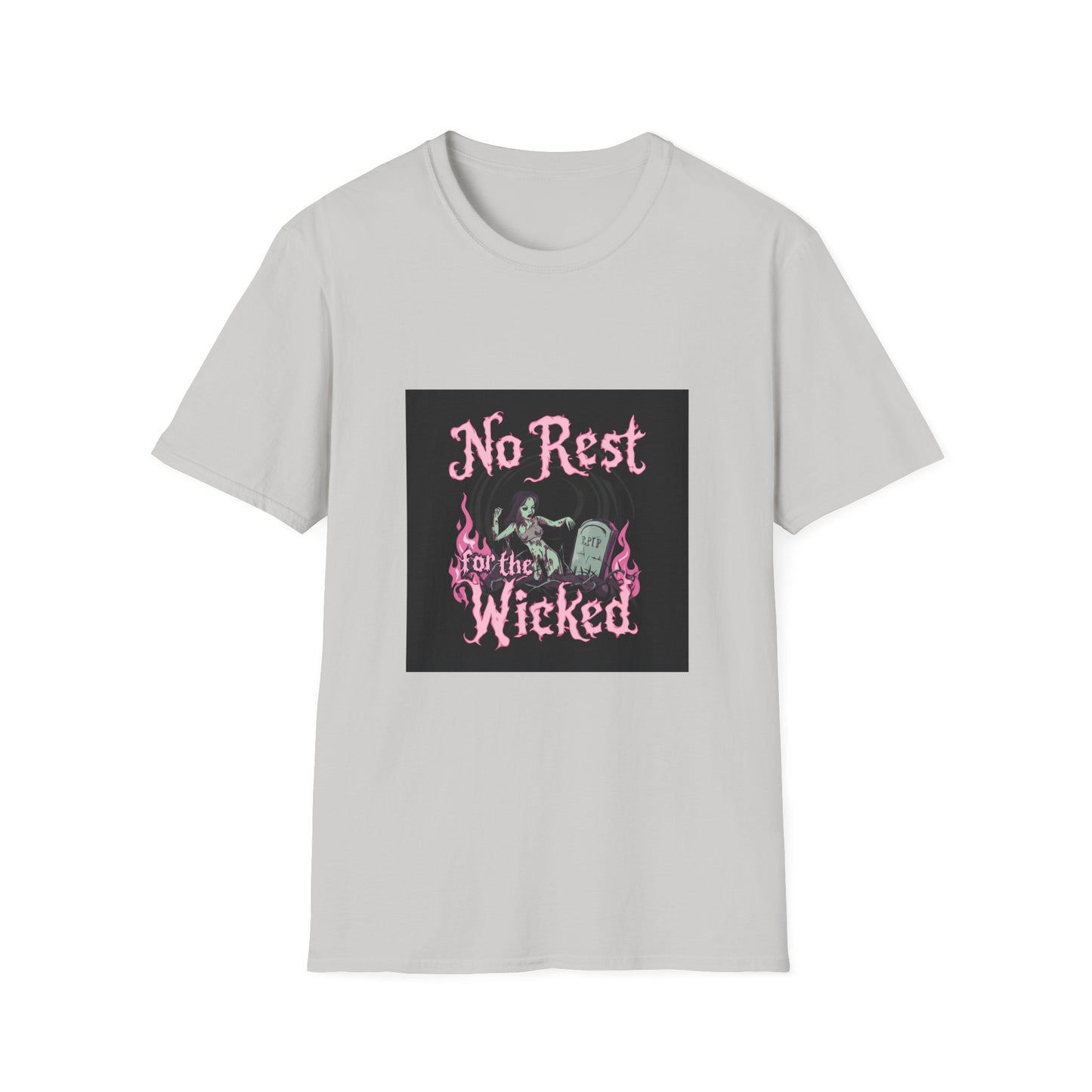 No Rest for the Wicked T-Shirt, Zombie Princess Clothing, Halloween Apparel, Spooky T-Shirt