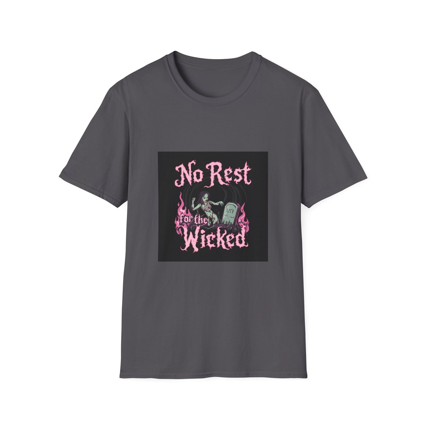 No Rest for the Wicked T-Shirt, Zombie Princess Clothing, Halloween Apparel, Spooky T-Shirt