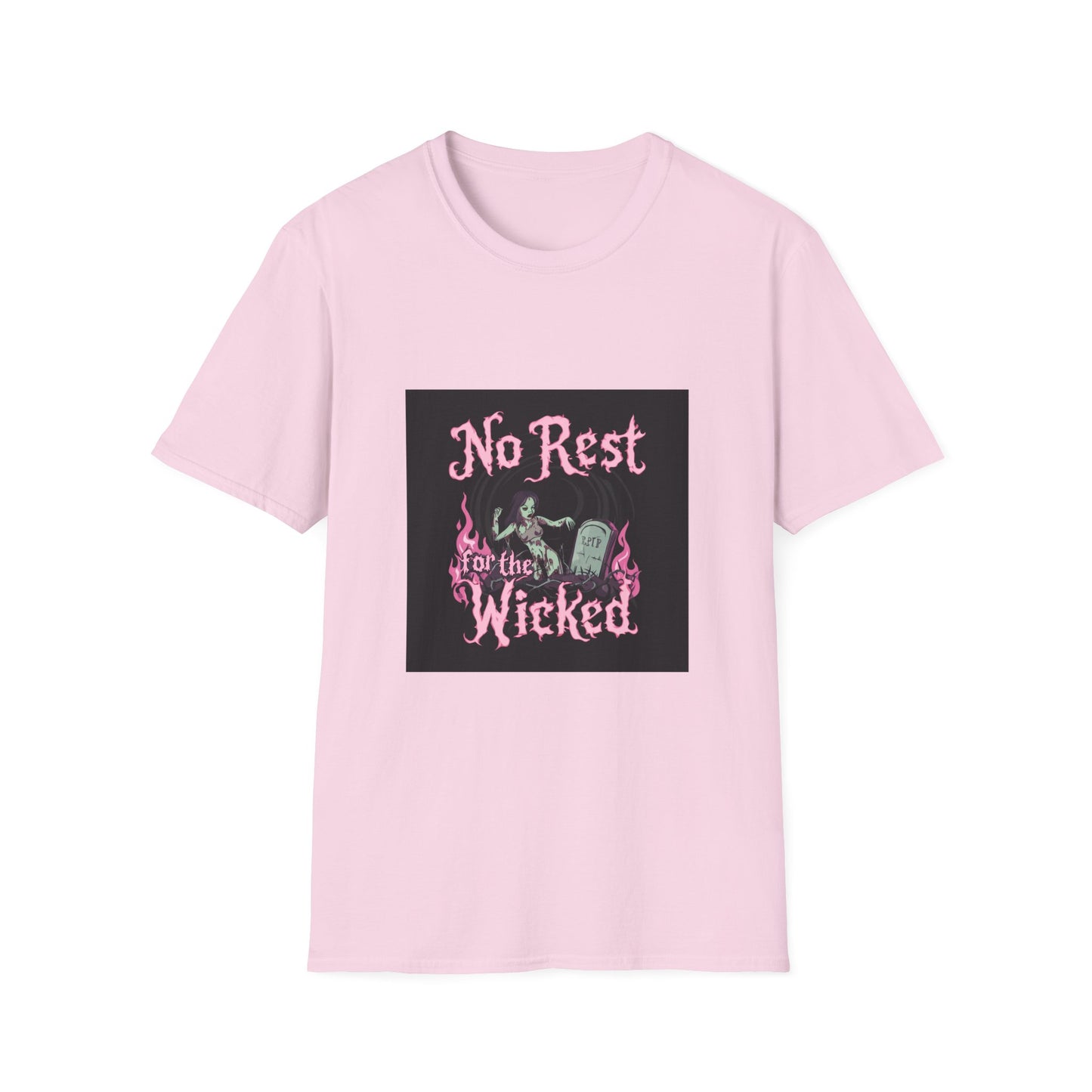 No Rest for the Wicked T-Shirt, Zombie Princess Clothing, Halloween Apparel, Spooky T-Shirt