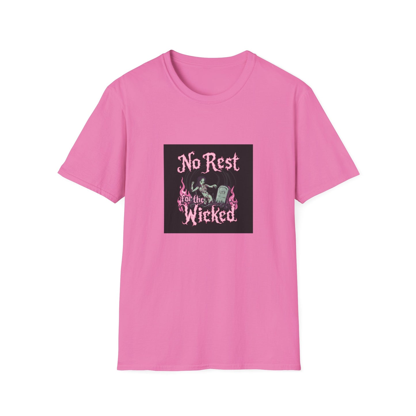 No Rest for the Wicked T-Shirt, Zombie Princess Clothing, Halloween Apparel, Spooky T-Shirt